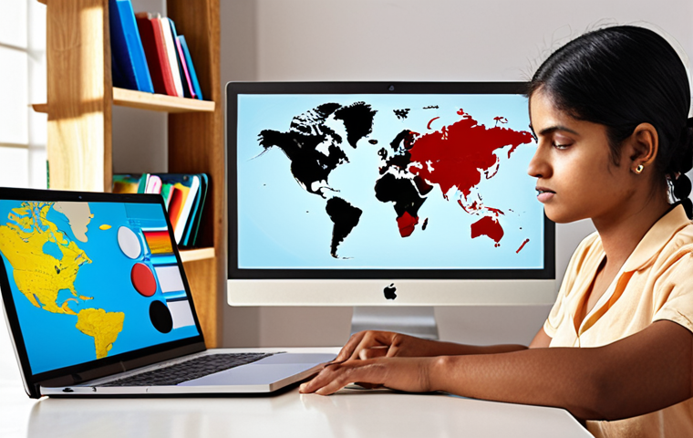 **Prompt 1 (Choosing the Right Institute):** A focused student, possibly with Indian features, diligently researching on a laptop, surrounded by scattered academic books. On the laptop screen, a globe or a world map is visible, with icons representing international accreditation bodies like ISMF, emphasizing global recognition and the foundational step of choosing a reputable institution for sports massage therapy certification. The setting is bright and studious.