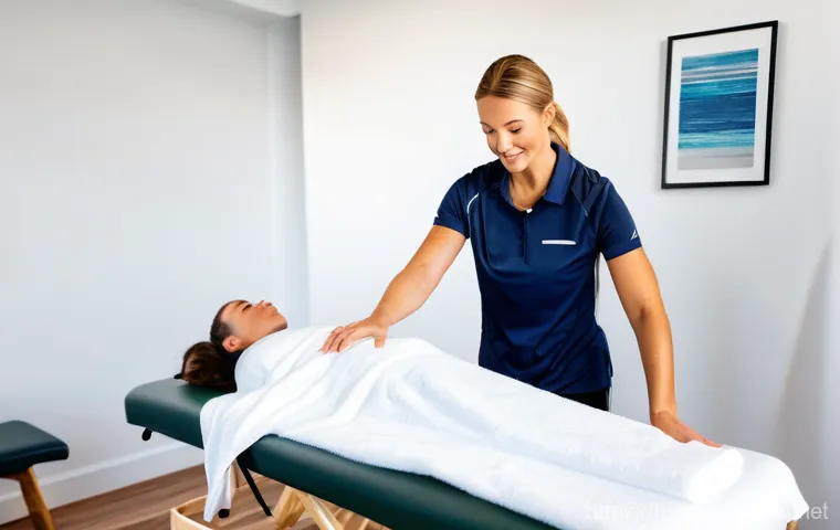 스포츠마사지사 면접 질문과 답변 - Prompt 1: The Healing Touch of a Sports Massage Therapist**